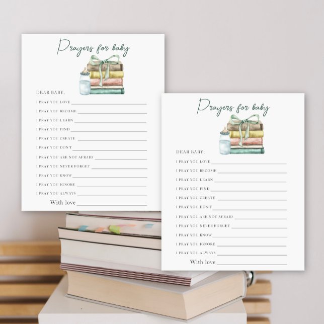 A new chapter baby shower - Prayers for baby (Creator Uploaded)