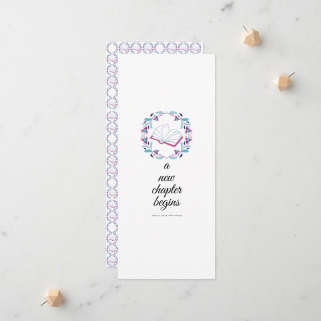 A New Chapter Begins Announcement (Front/Back In Situ)