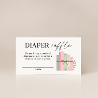 A New Chapter Begins Baby Shower Diaper Raffle
