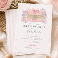 A New Chapter Begins Baby Shower Invitation