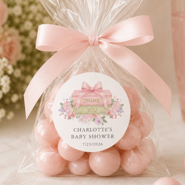 A New Chapter Begins Baby Shower Sticker (Creator Uploaded)
