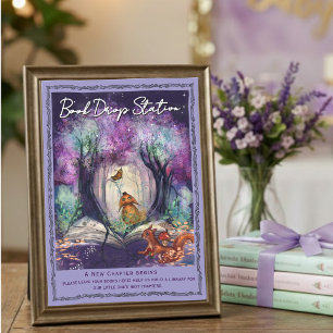 A New Chapter Begins Books for Baby Library Card