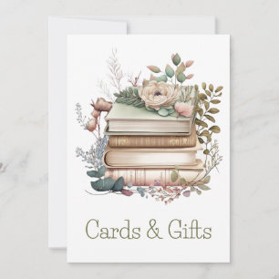 A New Chapter Begins Cards & Gifts Sign