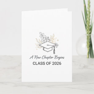 A New Chapter Begins Class of 2026 Card