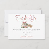 A New Chapter Begins Pink Bow Books Baby Shower