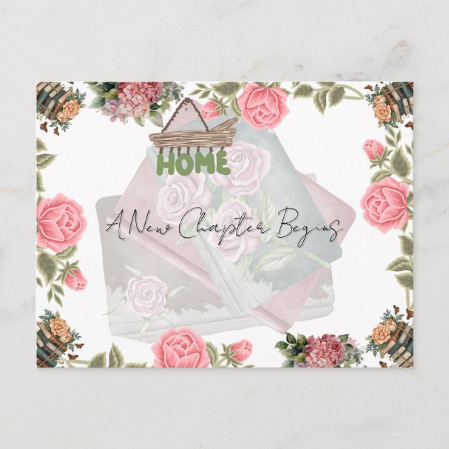 A New Chapter Begins Postcard (Front)