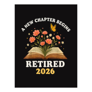 A New Chapter Begins Retired 2026 Photo Print