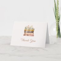 A New Chapter Begins Thank You Card