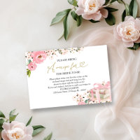A New Chapter Books Bridal Shower Recipe Request