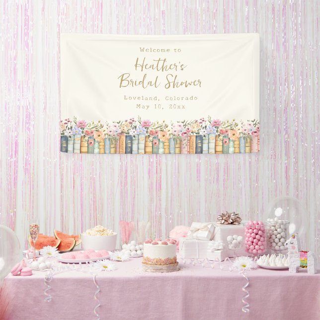 A New Chapter Books Wildflower Banner (A New Chapter Books Wildflower Banner by Painted Paperie
)