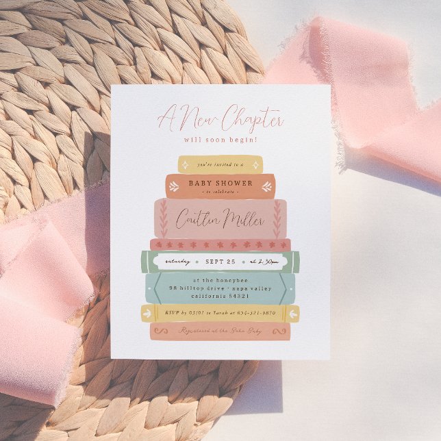 A New Chapter | Cute Storybook Budget Baby Shower (Creator Uploaded)