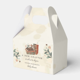 A New Chapter Is About to Begin Baby Shower Favour Box