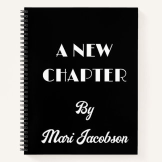 A New Chapter Spiral Notebook