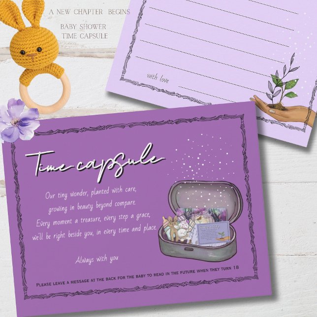 A New Chapter Storybook Time Capsule Game Card  (A New Chapter Storybook Time Capsule Game Card )
