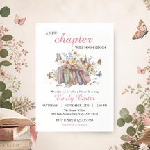 A New Chapter Will Soon Begin Baby Shower