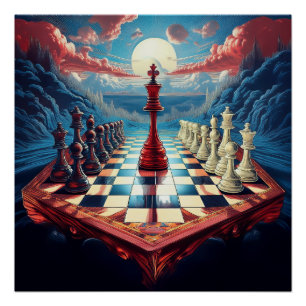 A New Concept On The Game Of Chess Poster