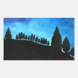 A New Dawn Rising 2008 Rectangular Sticker