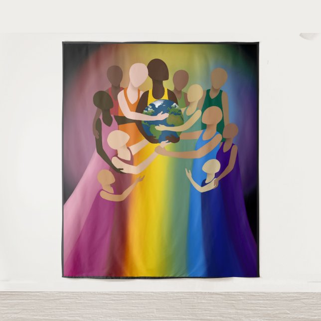 A New Day Dawning Tapestry (Front)