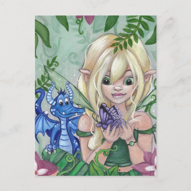"A New Friend" postcard (Front)
