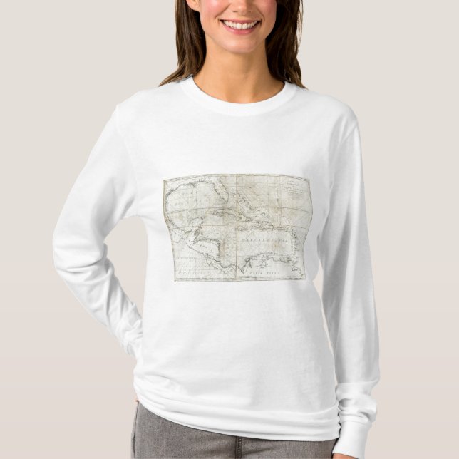 A new general chart of the West Indies T-Shirt (Front)
