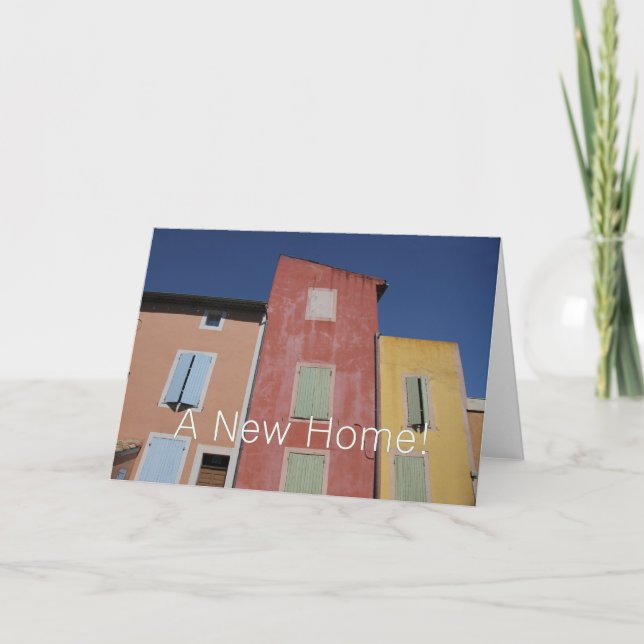 A New Home Card (Front)