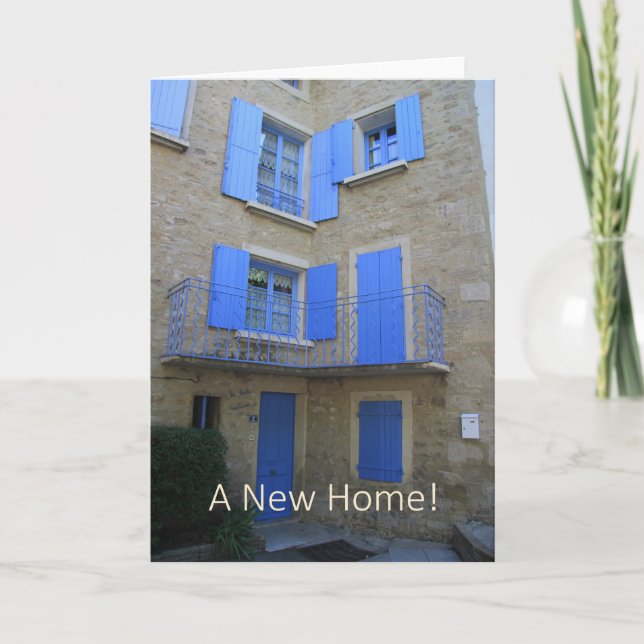 A New Home Card (Front)