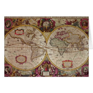 A New Land and Water Map of the Entire Earth