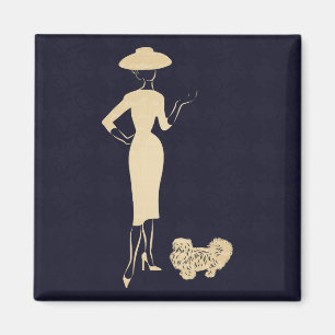 A New Look Vintage 1950s Fashion Magnet