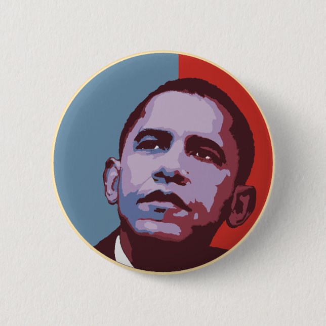 A New Majority - Obama Political Button (Front)