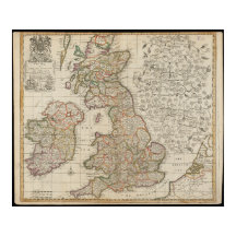 A new Map of England Scotland and Ireland