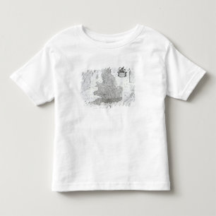 A New Map of the Kingdom of England Toddler T-Shirt
