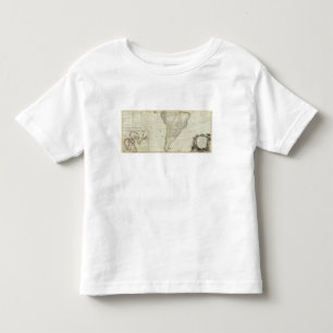 A new map of the whole continent of America Toddler T-Shirt