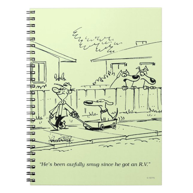 A New Ride Spiral Notebook (Front)