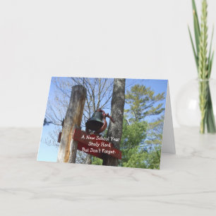 A New School Year-Bell Scene Card