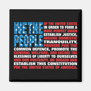 A New Twist on Old Glory Magnet
