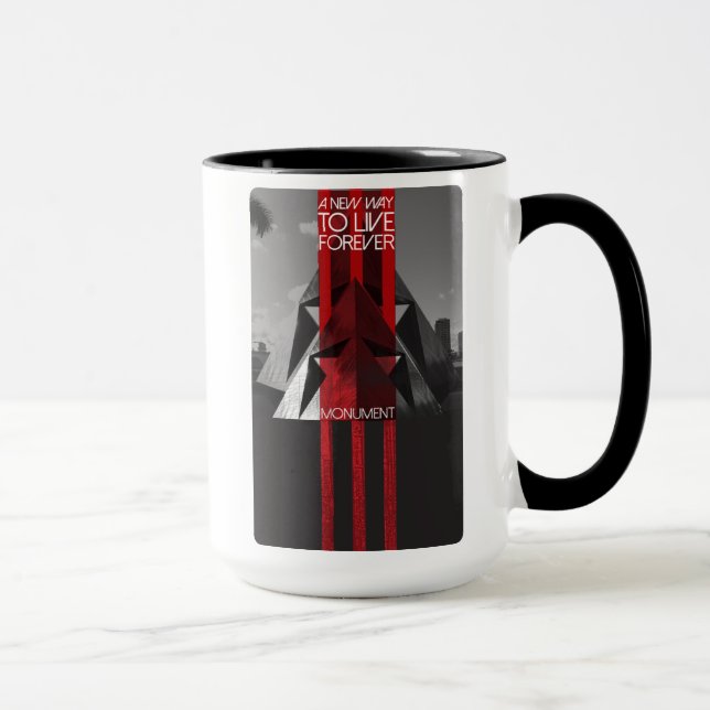 A New Way To Live Forever Monument Mug (Right)