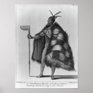 A New Zealand warrior Poster