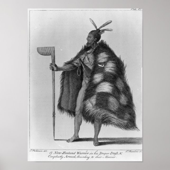 A New Zealand warrior Poster (Front)