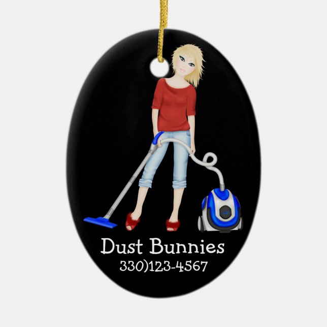 A Nice CLEAN Theme Ceramic Tree Decoration (Front)