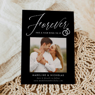 A Nice Ring To It Black Engagement Announcement