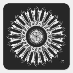 A nice round thing v1 square sticker