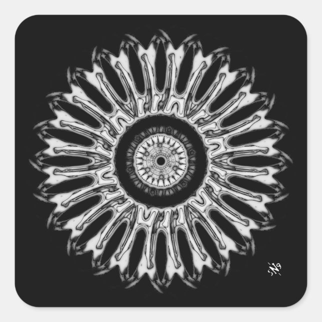 A nice round thing v4a square sticker (Front)