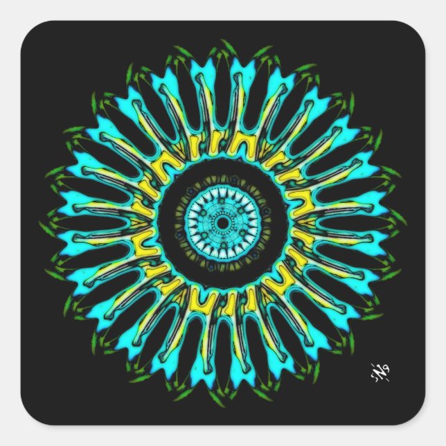 A nice round thing vC5 Square Sticker (Front)