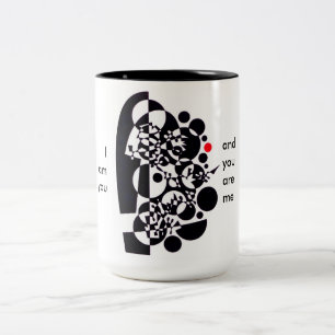 A nice vessel for your coffee Two-Tone coffee mug