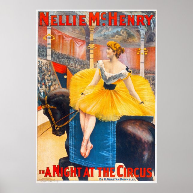 A Night at the Circus Poster (Front)