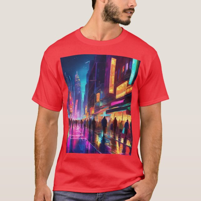 A night city T-Shirt (Front)