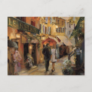 A Night in Paris Postcard