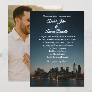 A Night Like This Photo Wedding Invitation