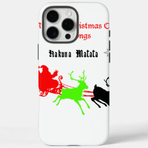 A Night of Christmas Carols and Songs Hakunamatata iPhone 16 Pro Max Case