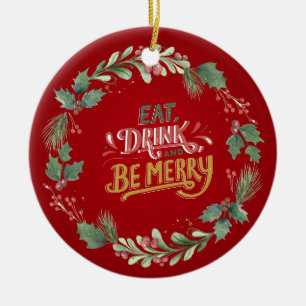 "A Night of Joy: Corporate Christmas Bash" Ceramic Tree Decoration